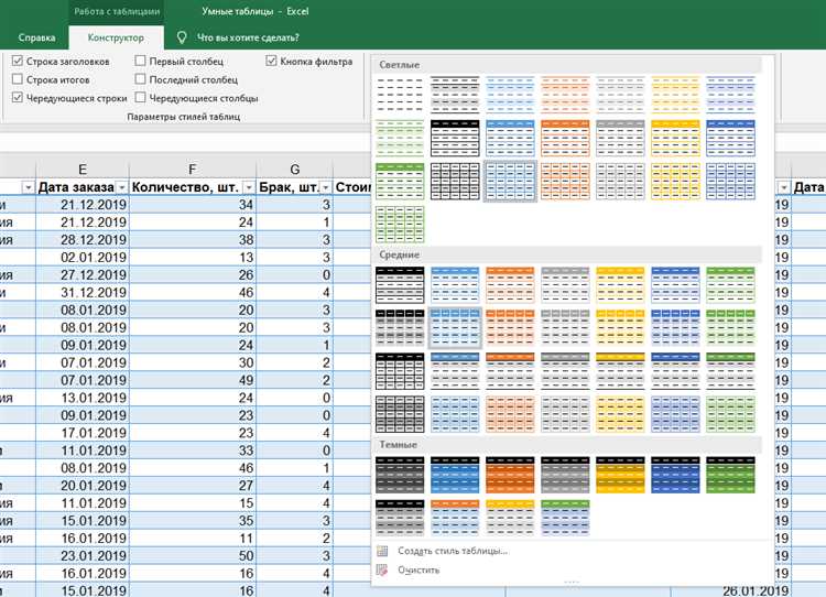 Умные таблицы в Excel: что это, как сделать и как все вернуть
